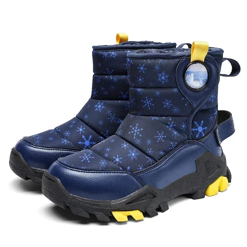 Kids Winter Snow Boots with Plush Lining