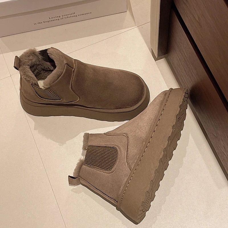 Snow Boots Women Plush High-Top