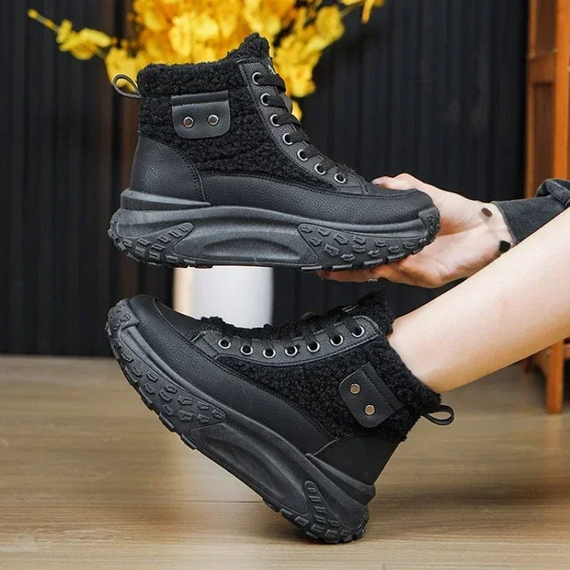 Snow Boots Women Plush Platform Sneakers