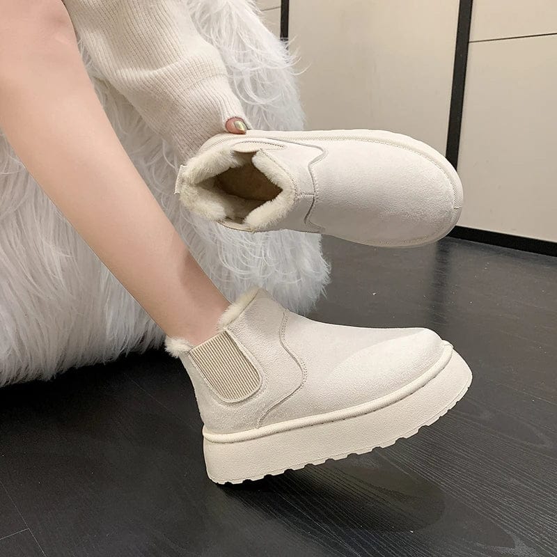Snow Boots Women Plush High-Top