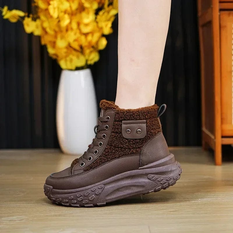 Snow Boots Women Plush Platform Sneakers