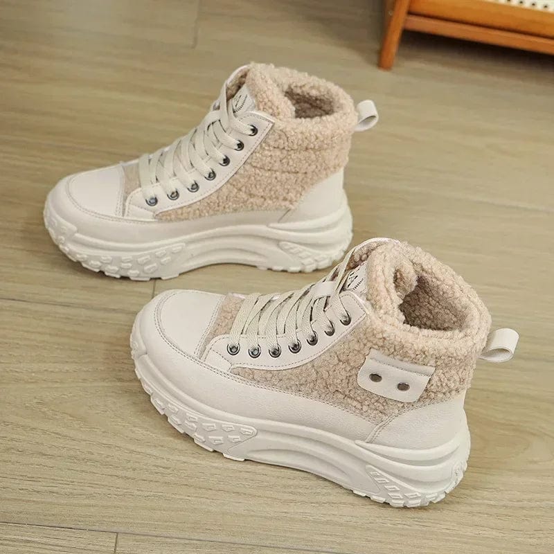 Snow Boots Women Plush Platform Sneakers