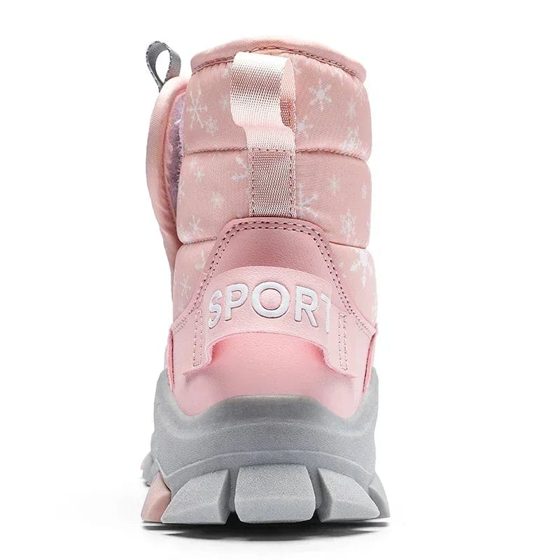 Kids Winter Snow Boots with Plush Lining
