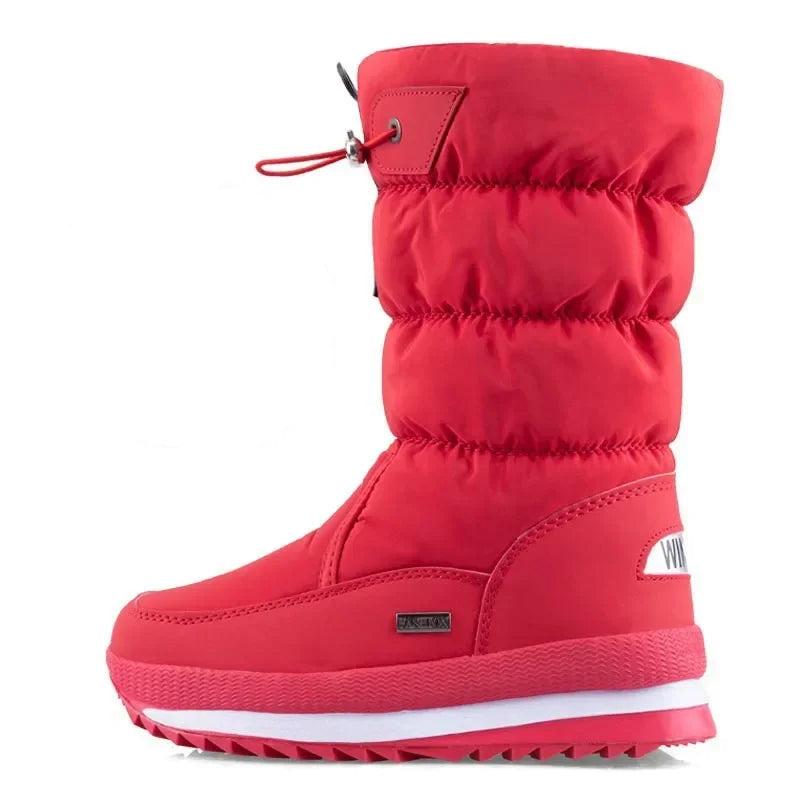 Snow Boots Women Waterproof Mid-Calf