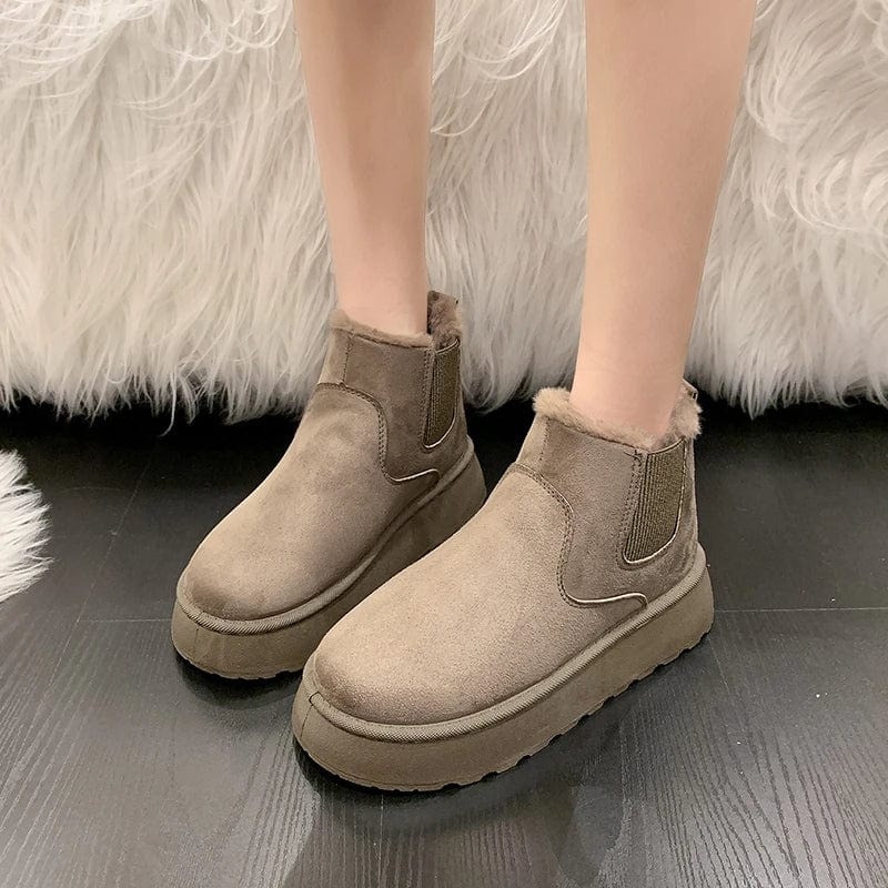 Snow Boots Women Plush High-Top