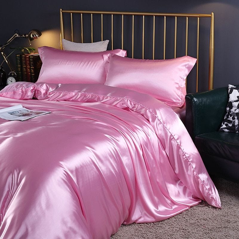 Luxurious 4-Piece Silk Bedding Set
