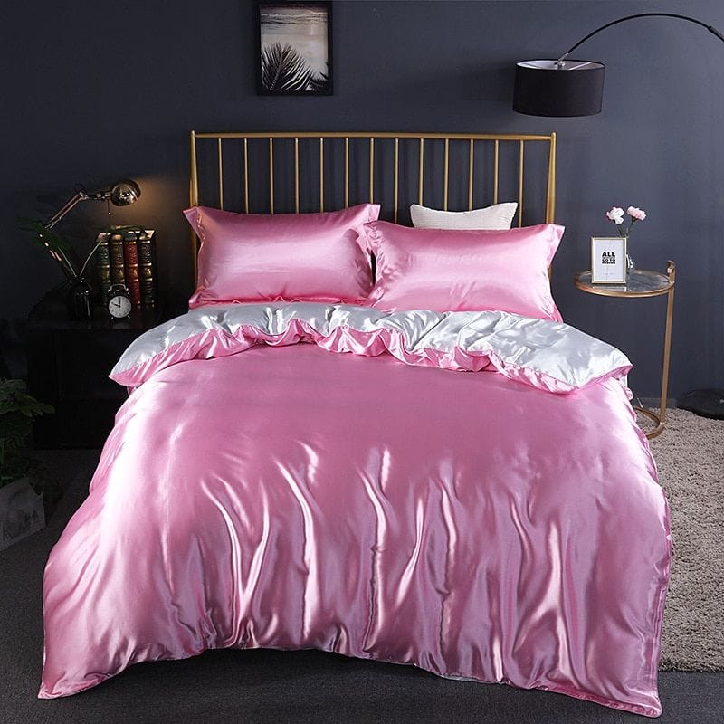 Luxurious 4-Piece Silk Bedding Set