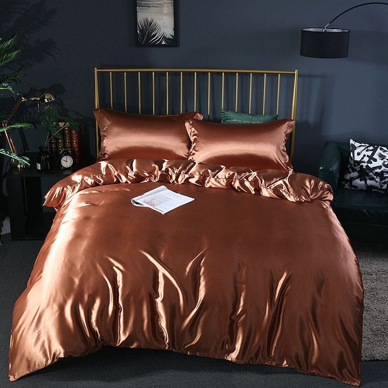 Luxurious 4-Piece Silk Bedding Set
