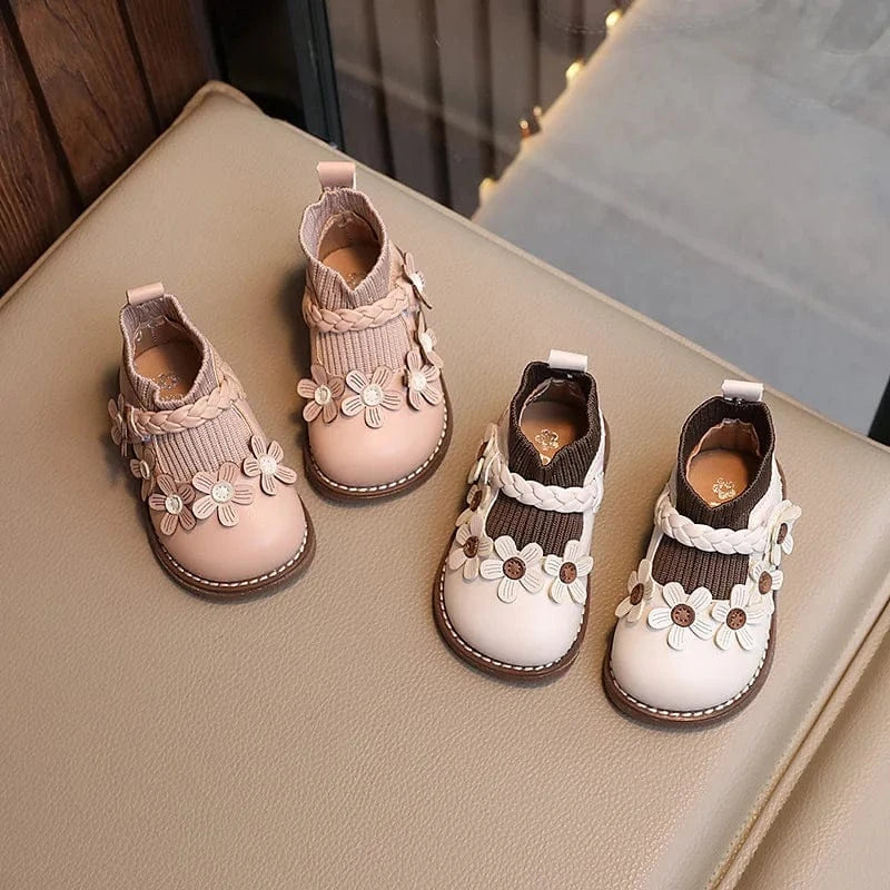 FLORA FUSION – Adorable Floral Girls' Shoes