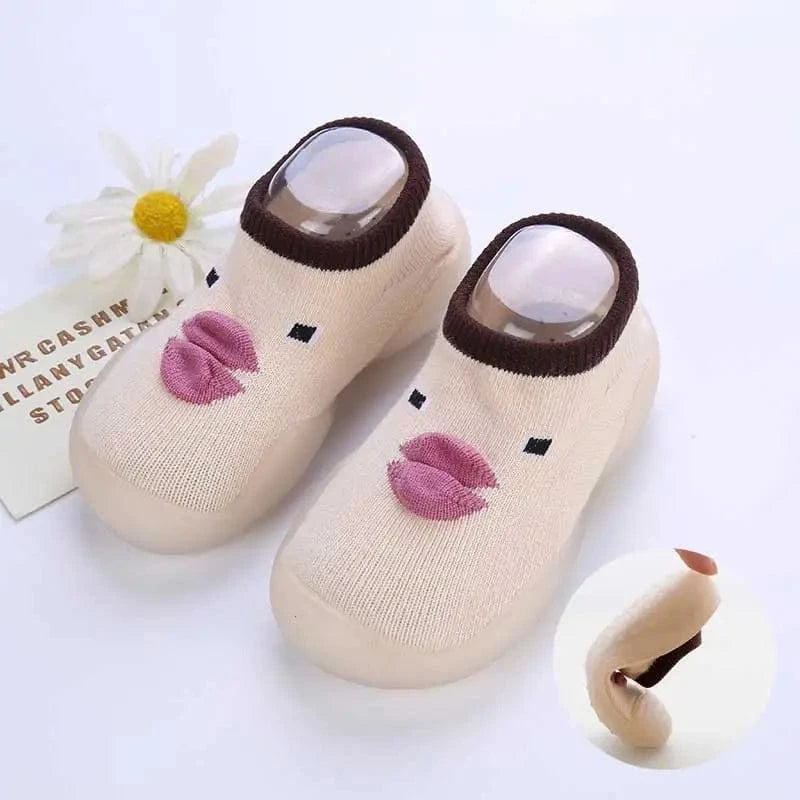 CARTOONY™ – Cozy Non-Slip Shoe Socks for Babies