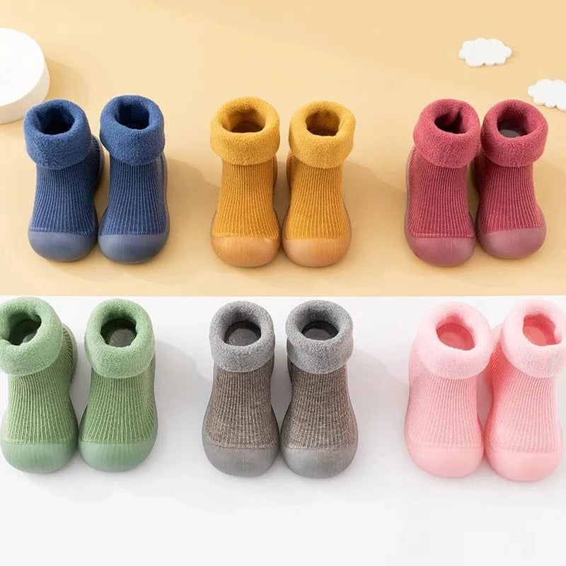 CUDDLESTEP – Cozy Anti-Slip Toddler Socks Shoes