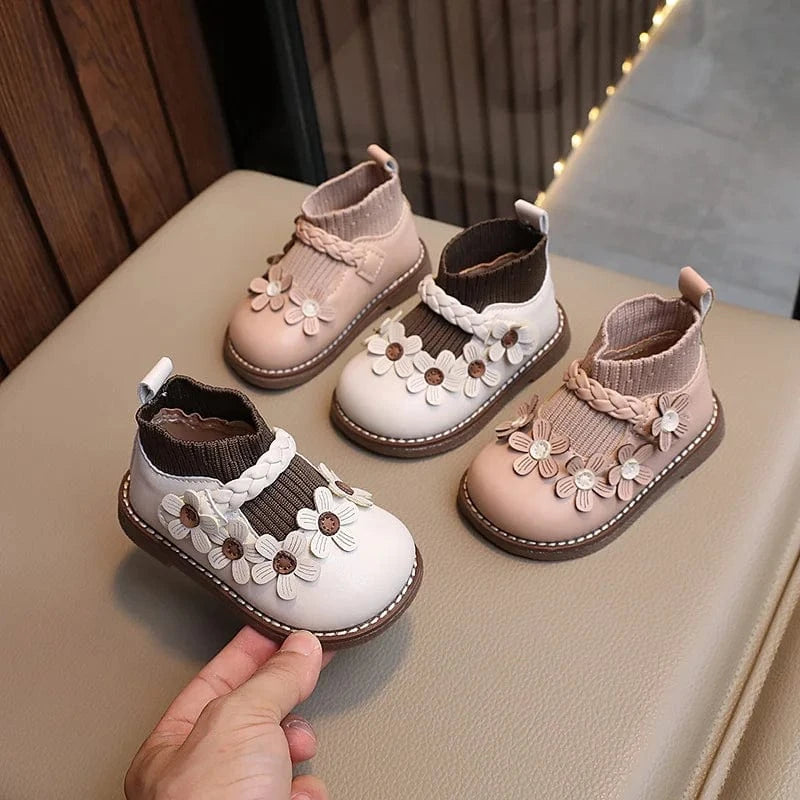 FLORA FUSION – Adorable Floral Girls' Shoes