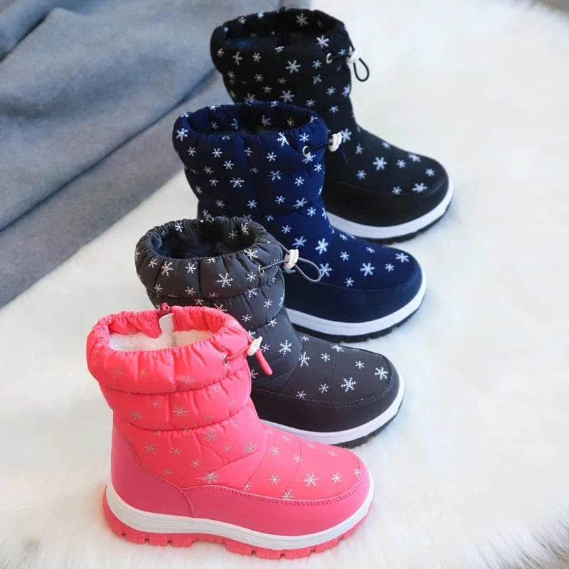 SNOWGLOW – Cozy Waterproof Snow Boots for Girls