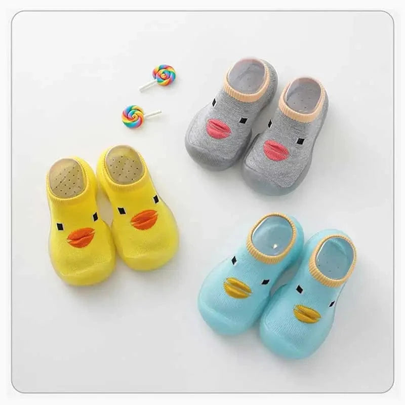 CARTOONY™ – Cozy Non-Slip Shoe Socks for Babies