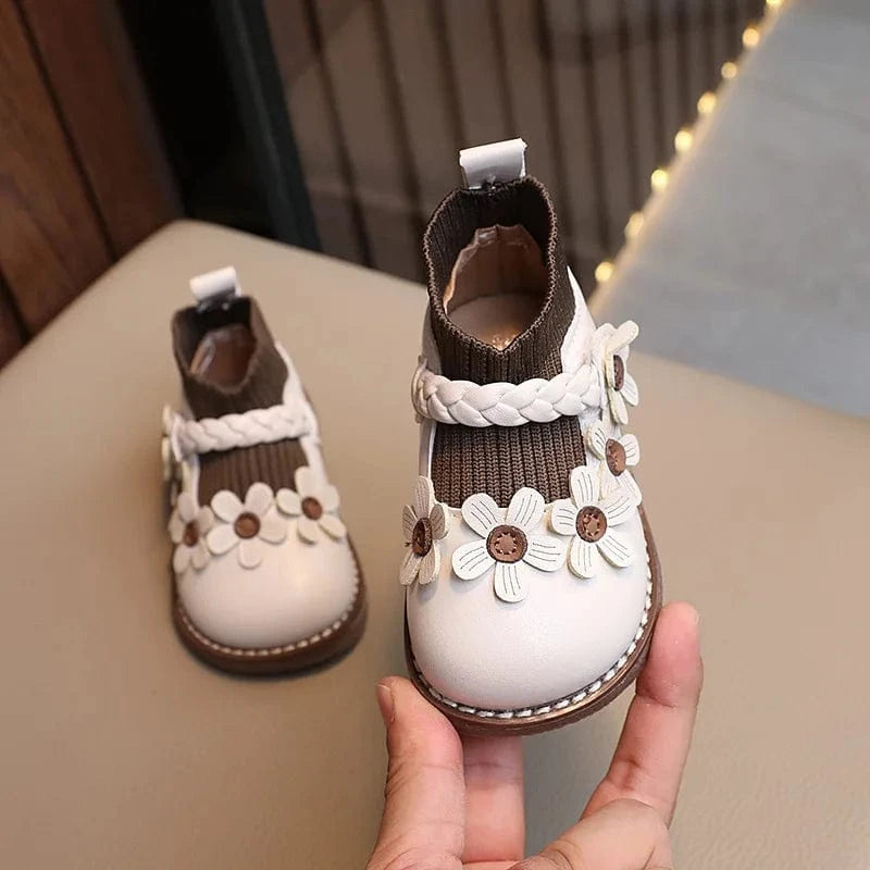 FLORA FUSION – Adorable Floral Girls' Shoes