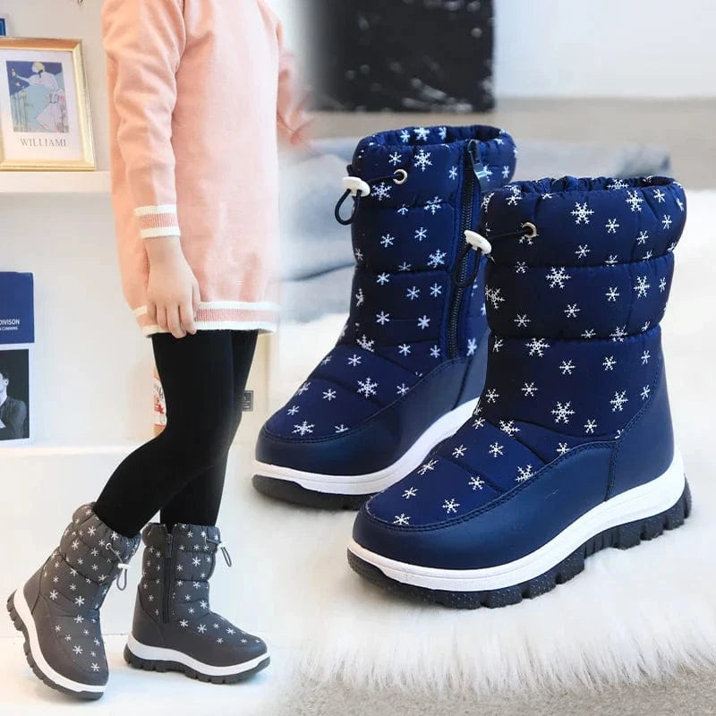 SNOWGLOW – Cozy Waterproof Snow Boots for Girls