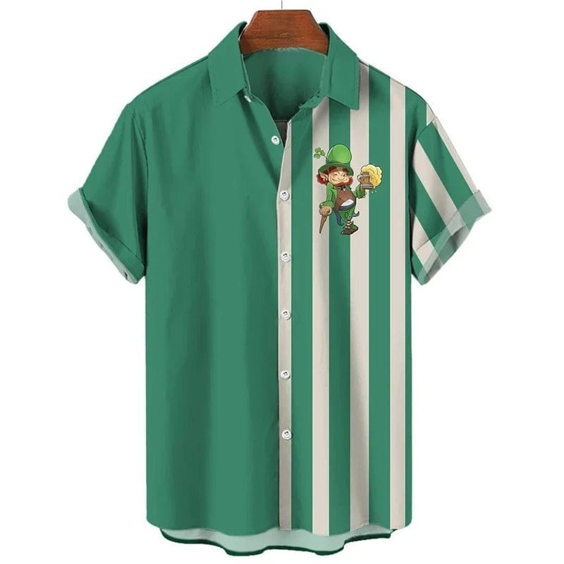 Cloverfest Casual Men’s Shirt St. Patrick’s Day