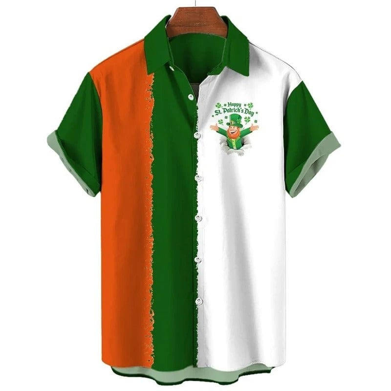Cloverfest Casual Men’s Shirt St. Patrick’s Day