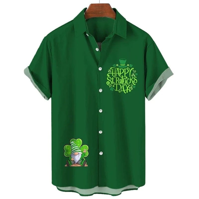 Cloverfest Casual Men’s Shirt St. Patrick’s Day