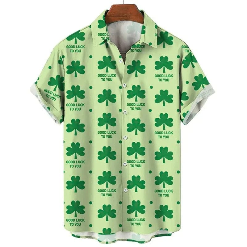 Cloverfest Casual Men’s Shirt St. Patrick’s Day