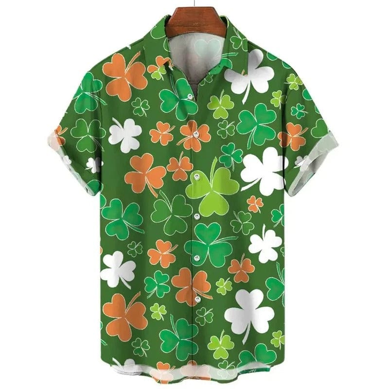 Cloverfest Casual Men’s Shirt St. Patrick’s Day