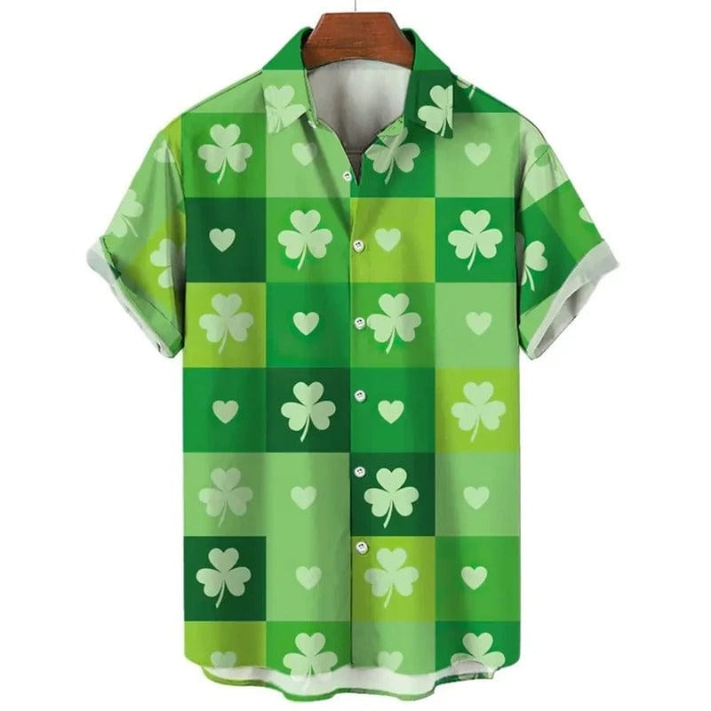 Cloverfest Casual Men’s Shirt St. Patrick’s Day