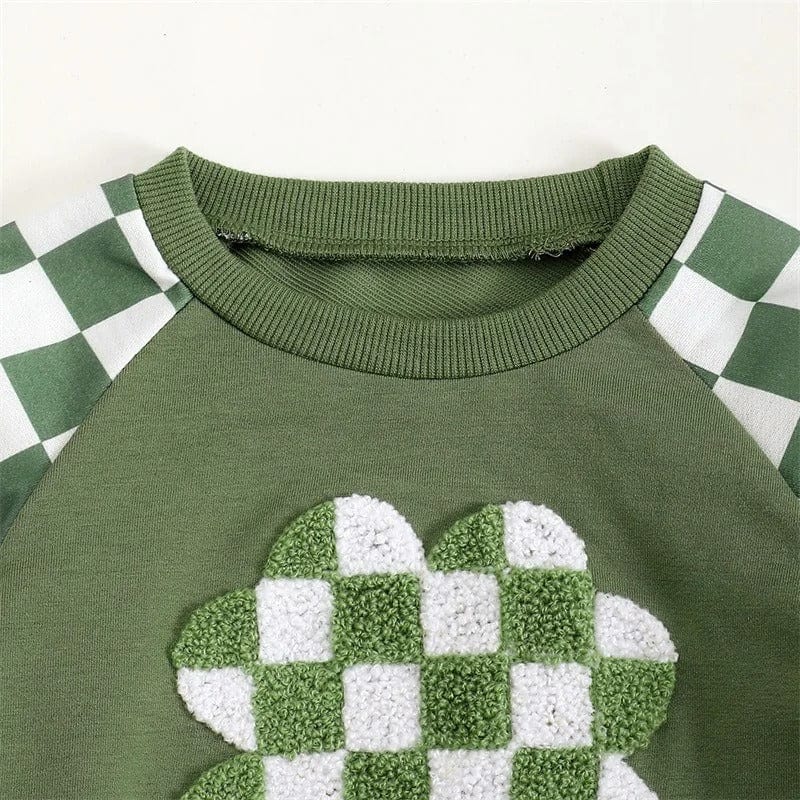 Lucky Clover St. Patrick's Day Baby Outfit