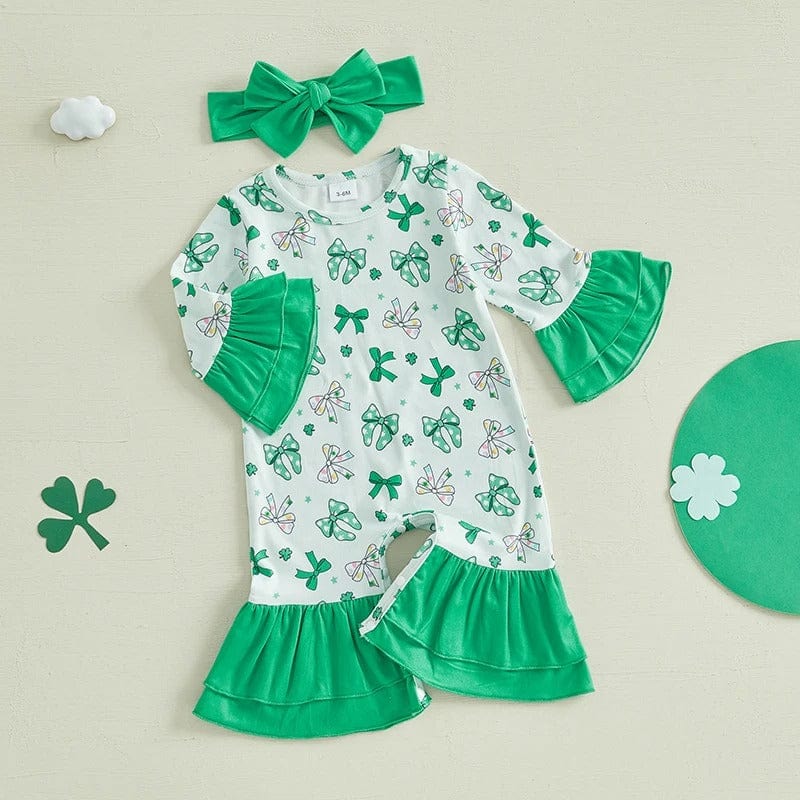 Lucky Charm St. Patrick's Day Baby Outfit