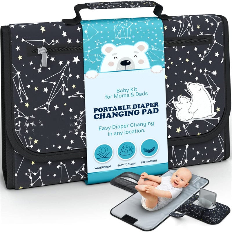 Portable On-the-Go Diaper Changing Pad