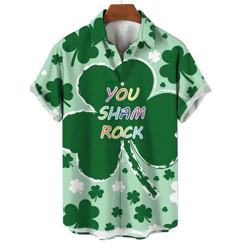 Cloverfest Casual Men’s Shirt St. Patrick’s Day
