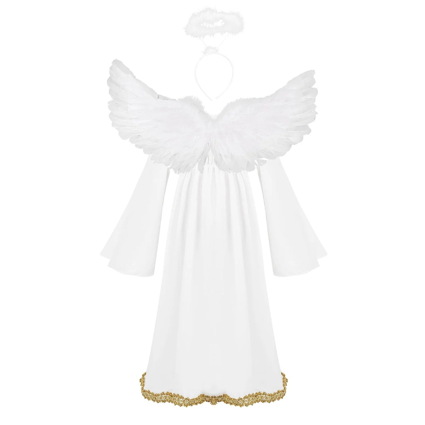Angel Costume Kids Greek Goddess