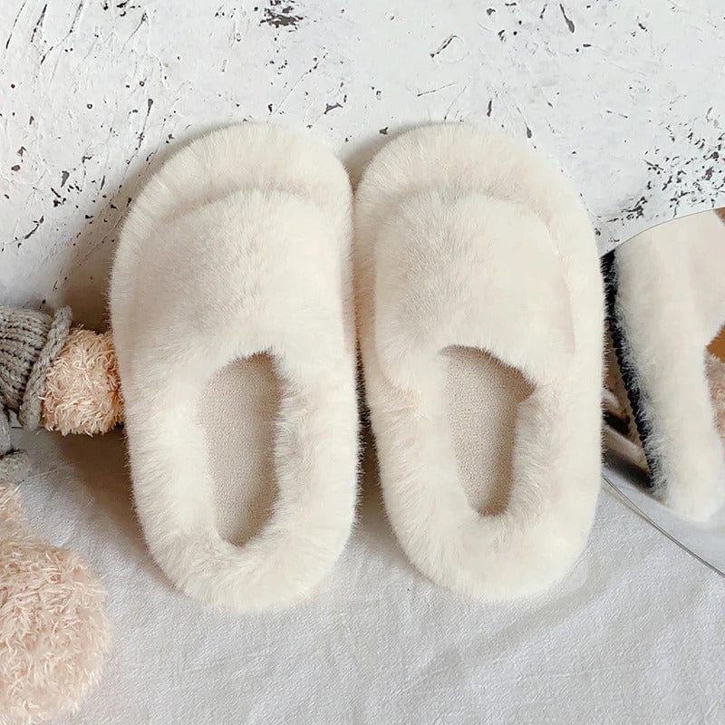 CozyCloud Kids Plush Slippers