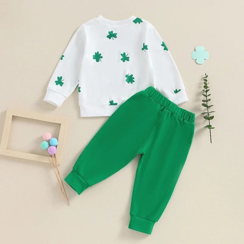 Four-Leaf Clover St. Patrick’s Baby Clothes