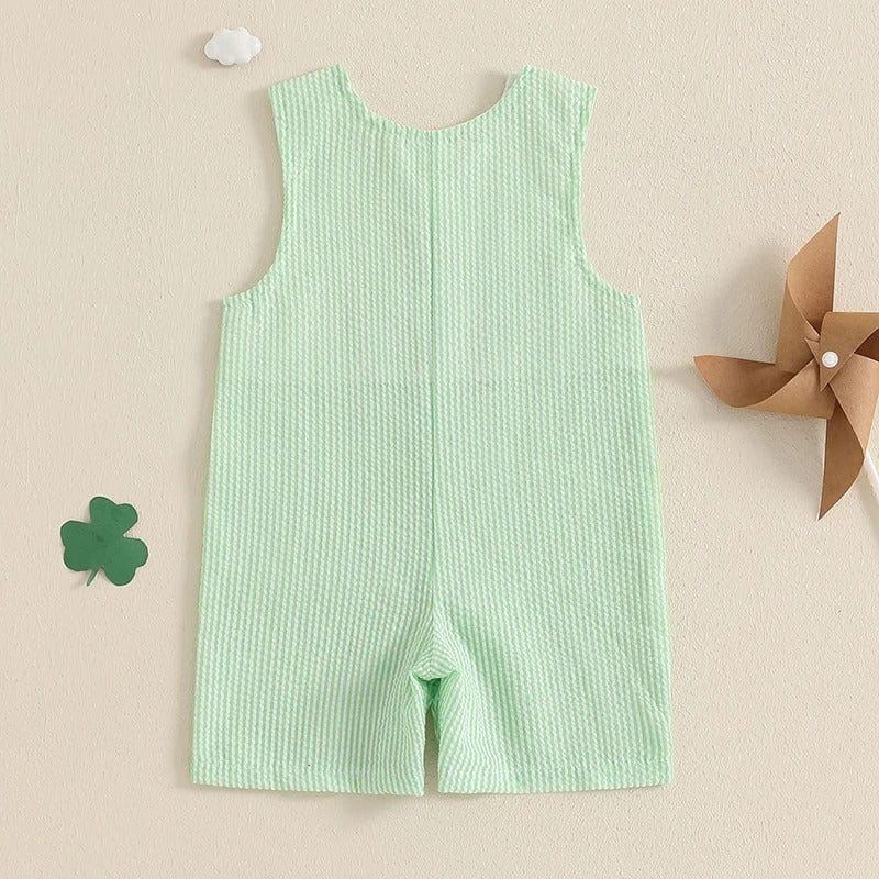 Little Lucky Shamrock St. Patrick's Day Baby Romper