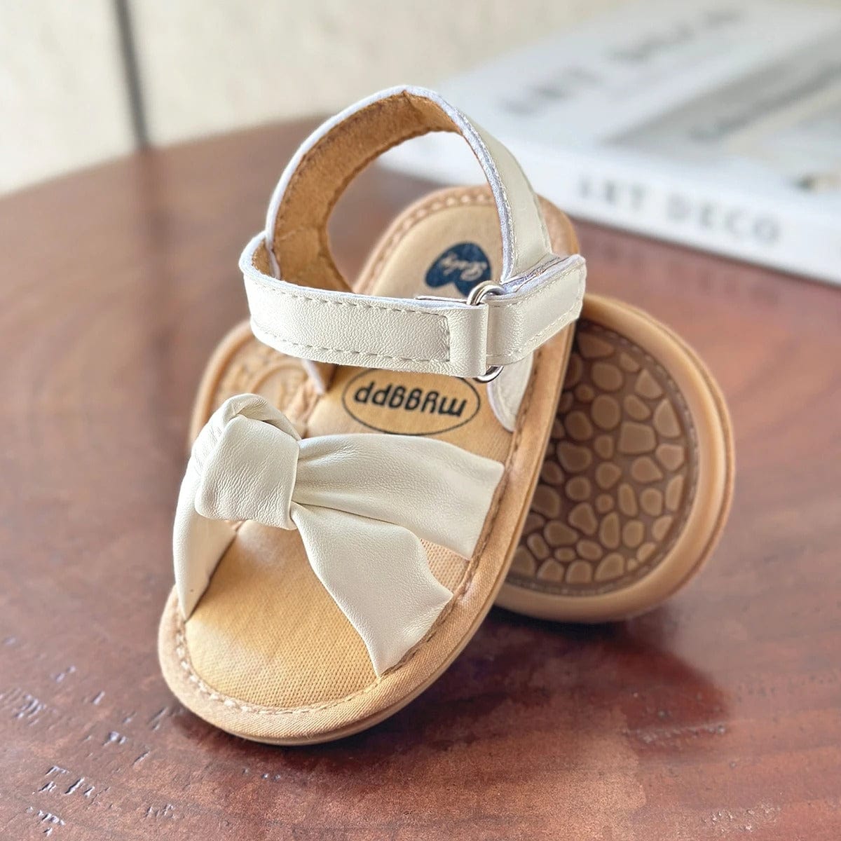 BowKnot Infant Sandals – Soft & Stylish