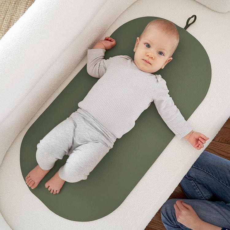 Portable Vegan Leather Changing Pad