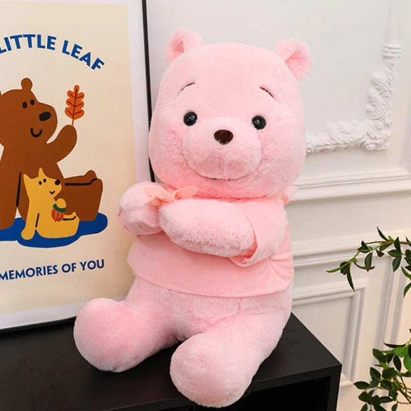 Pink Plush Hugging Bear Toy