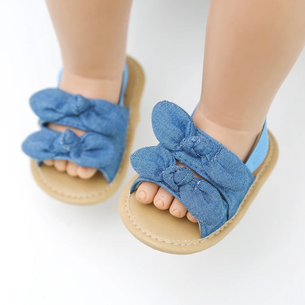 BowKnot Baby Sandals – Soft & Stylish