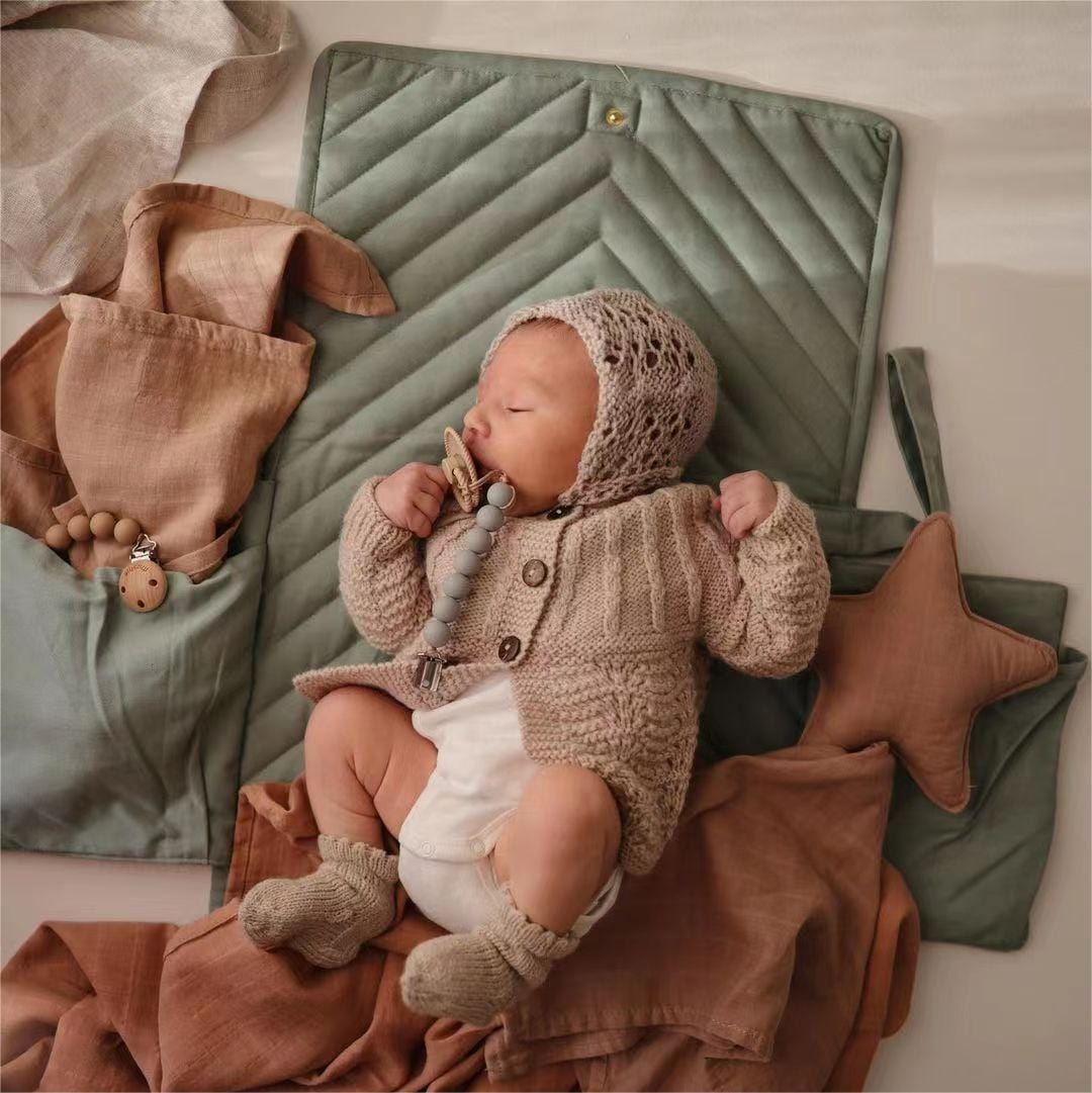Quilted Portable Changing Mat