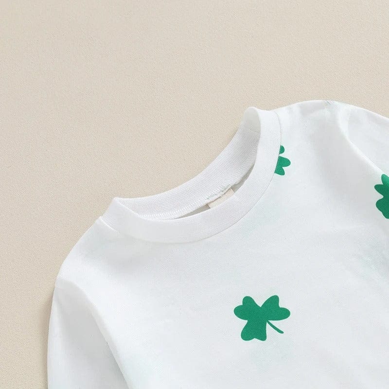 Four-Leaf Clover St. Patrick’s Baby Clothes