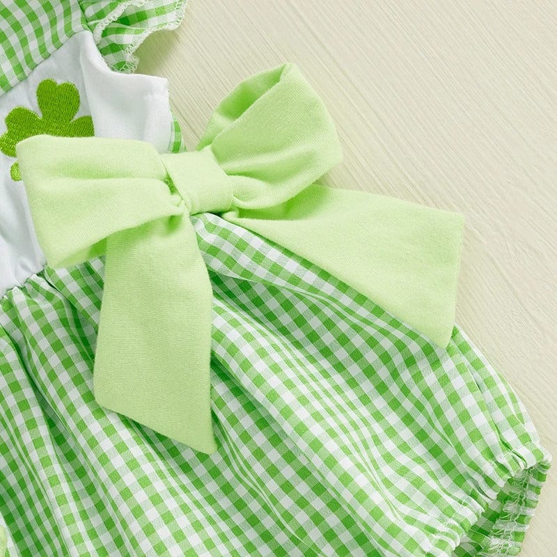 Shamrock Charm St. Patrick's Day Baby Outfit