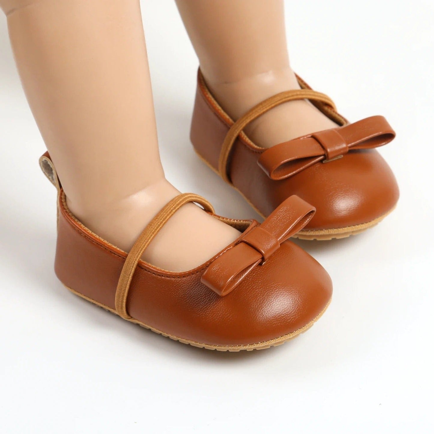 Tiny Steps Bow Baby Shoes