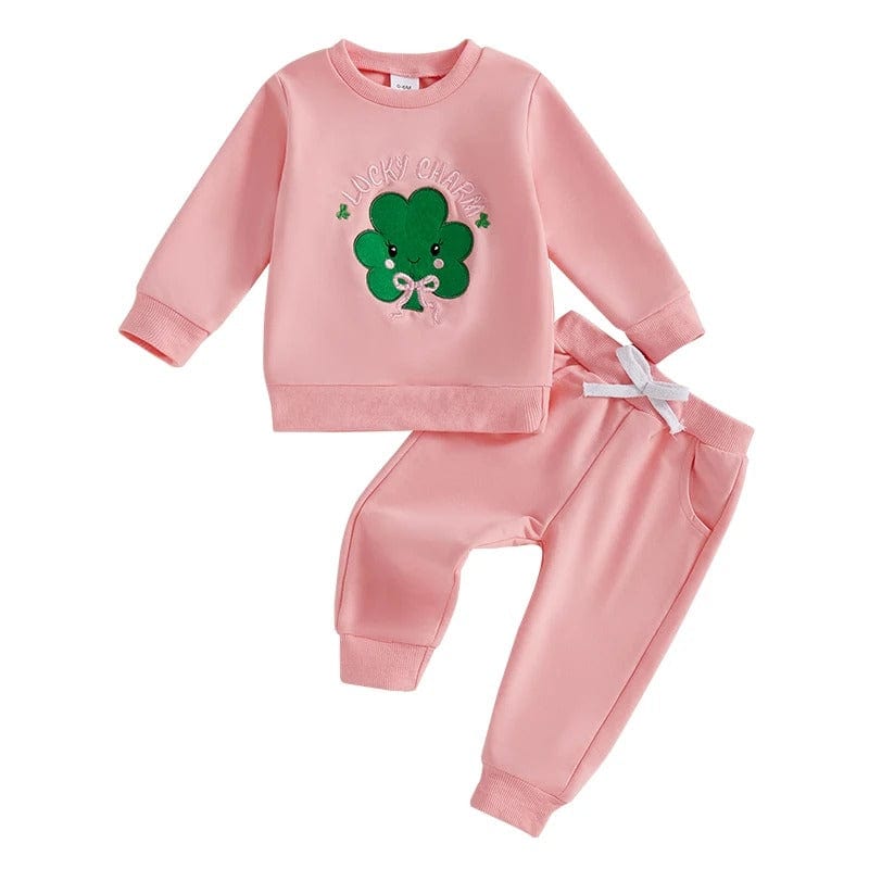 Little Lucky Baby Sweatshirt Set St. Patrick’s Day Outfit