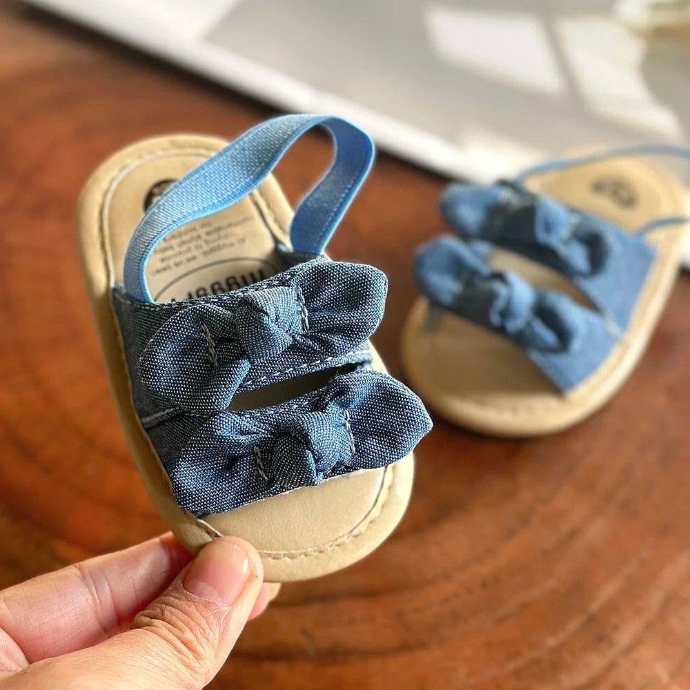 BowKnot Baby Sandals – Soft & Stylish