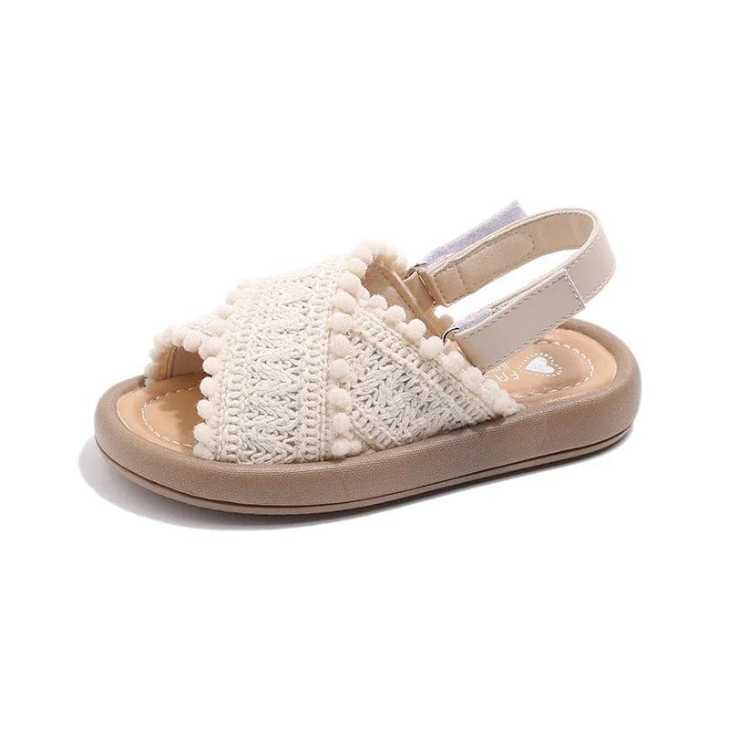 Boho Kids Summer Sandals - Anti-Slip Retro Style