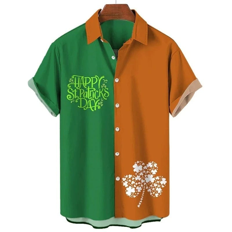 Cloverfest Casual Men’s Shirt St. Patrick’s Day