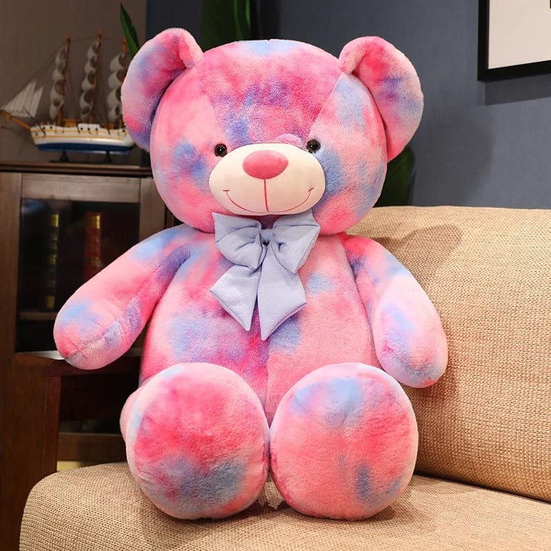 Giant Rainbow Stuffed Bear - Gift Edition