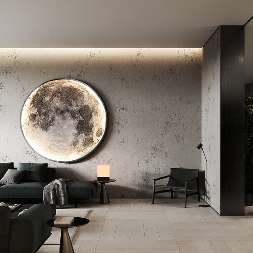 Enchanting 3D LED Moon/Earth Wall/Ceiling Light