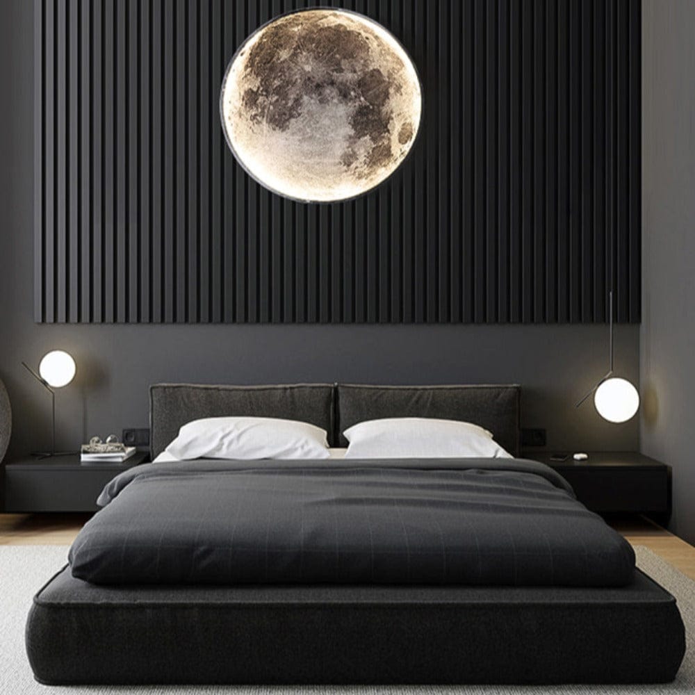 Enchanting 3D LED Moon/Earth Wall/Ceiling Light