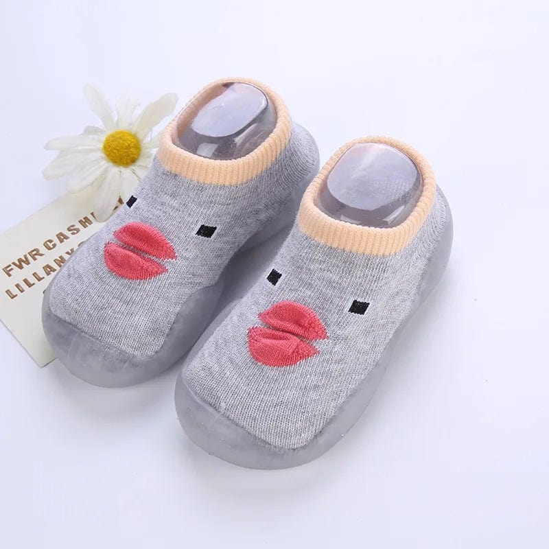 CARTOONY™ – Cozy Non-Slip Shoe Socks for Babies